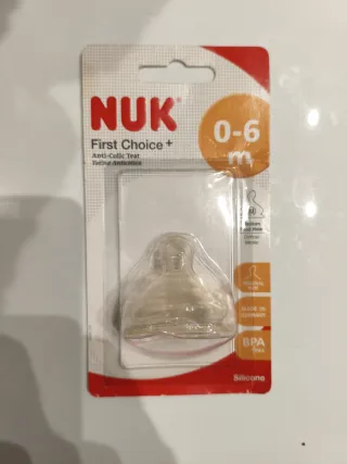 Tetina NUK First Choice+ Anti-Colic 0-6m