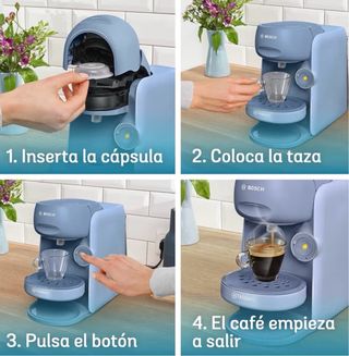 Cafetera Tassimo Finesse Azul