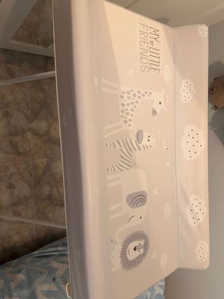 Cambiador Plastimyr Plegable Gris