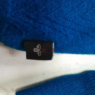 Maglione Uomo Lana Blu Taglia L