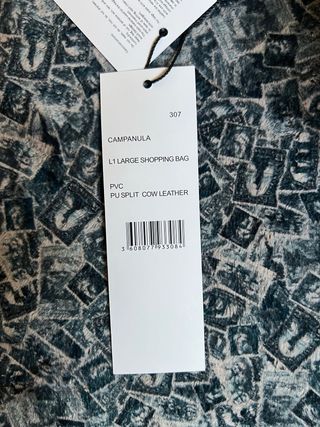 Bandolera Lacoste Negra y Gris