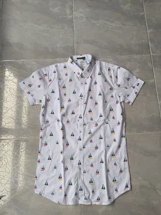 Camisa infantil estampada