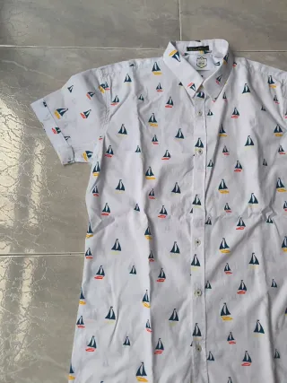 Camisa infantil estampada