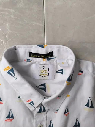 Camisa infantil estampada