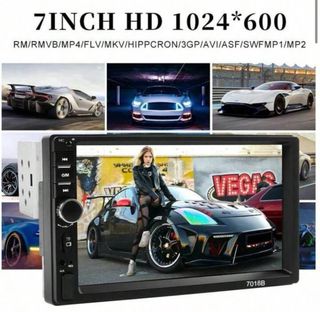 Autoradio 1 DIN 7″ Touchscreen – CarPlay & Android