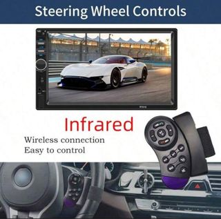 Autoradio 1 DIN 7″ Touchscreen – CarPlay & Android