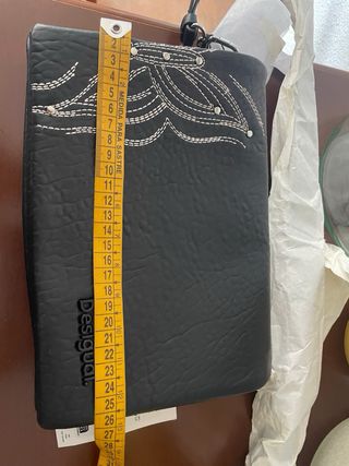 Bolso Desigual Negro con Mariposa