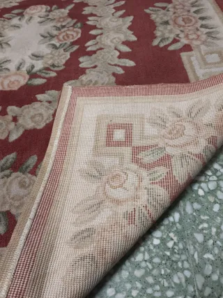 Alfombra aubusson vintage