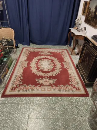Alfombra aubusson vintage