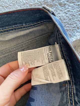 Tommy Hilfiger W33 / 34 Jeans Pantaloni strappati