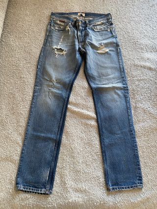 Tommy Hilfiger W33 / 34 Jeans Pantaloni strappati