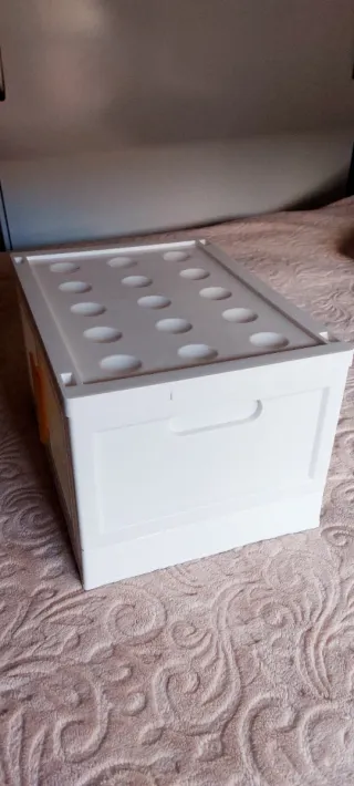 Maleta organizadora blanca