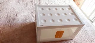 Maleta organizadora blanca