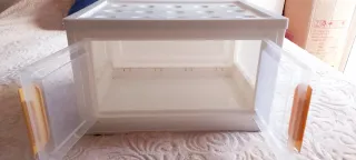 Maleta organizadora blanca