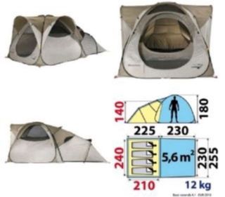 Tienda campaña Quechua 4.1