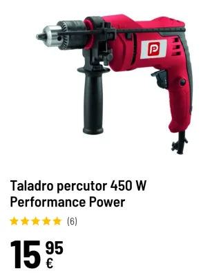 Taladro 450W con mango auxiliar