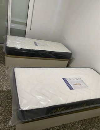 Canapé y colchón de 90x190 en oferta