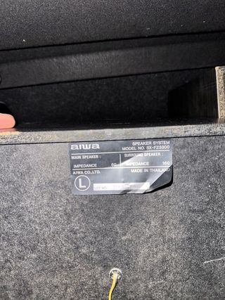 Altavoces Aiwa SX-FZ 3300 Front Surround