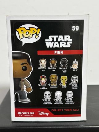 Funko pop Finn 59 di Star Wars