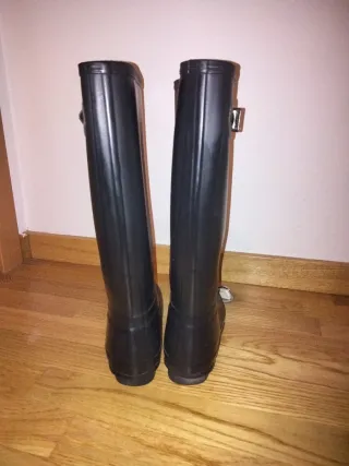 Botas de agua Hunter negras