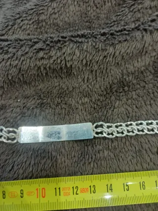 Pulsera esclava vintage plata