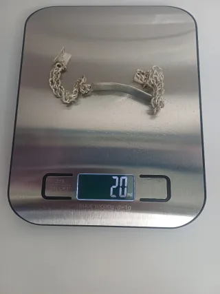 Pulsera esclava vintage plata