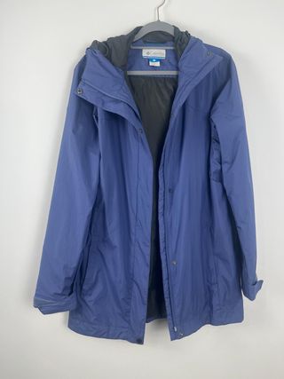 Chaqueta Columbia impermeable mujer Talla M azul