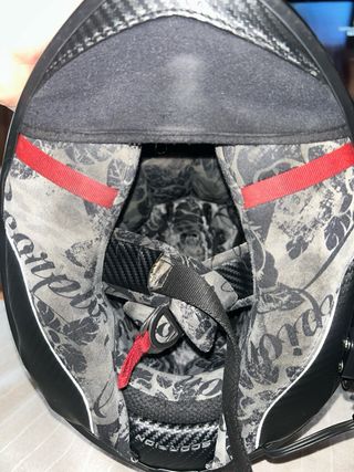 Casco Scorpion 1400 Air Negro/Morado