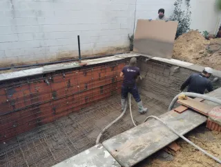 Construcción de piscinas