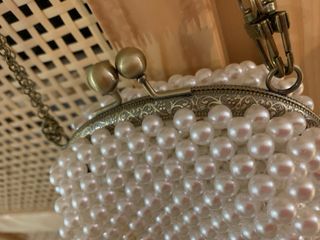 Bolso de perlas estilo vintage
