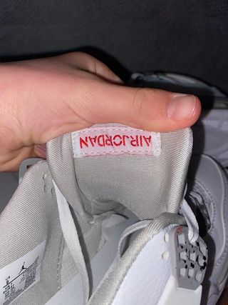 Jordan 4 Blanco Talla 41 Hombre