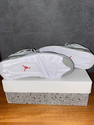 Jordan 4 Blanco Talla 41 Hombre