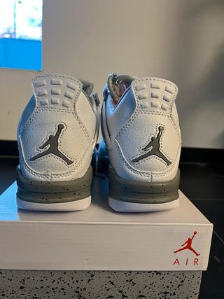 Jordan 4 Blanco Talla 40 Hombre