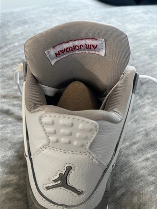 Jordan 4 Blanco Hombre Talla 38