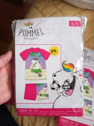 Conjunto UV PUMMEL EINHORN infantil