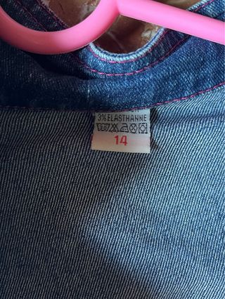 Chaqueta vaquera niña