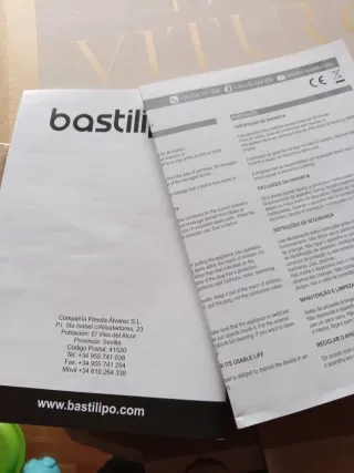 Freidora de aire Bastilipo