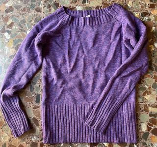 Suéter Morado y Rosa Mujer