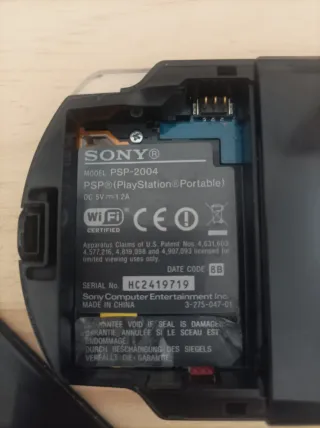 Sony PSP 2004 Negra