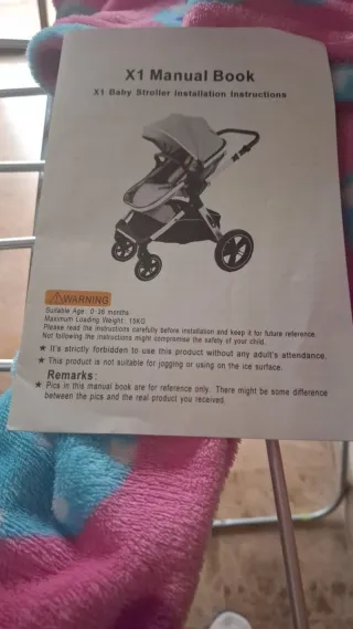 Carrito Bebé X1 + Silla Coche