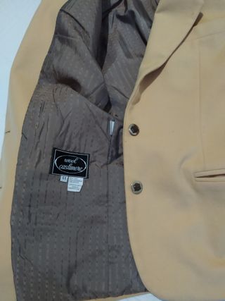 Americana de cachemira talla 44