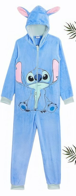 Pack Bata Mujer Kimono Algodón + Pijama Stitch