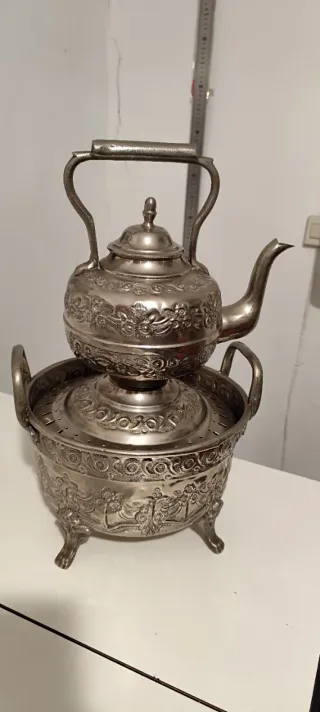 Tetera lavamanos antiguo Marruecos con sello