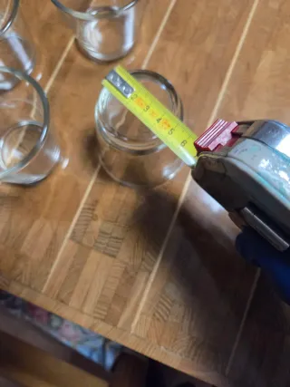 Set 4 bicchierini porta candela Ikea