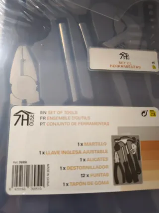 Set de 7 Herramientas 17 Piezas