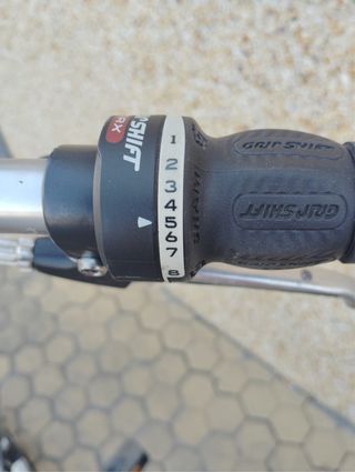 Bicicleta tándem con remolque