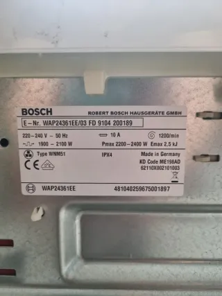Lavadora Bosch Maxx 8