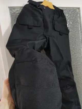 Pantalones de moto mujer negros t 26