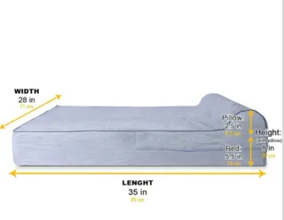 Cama Ortopédica Viscoelástica para Perro