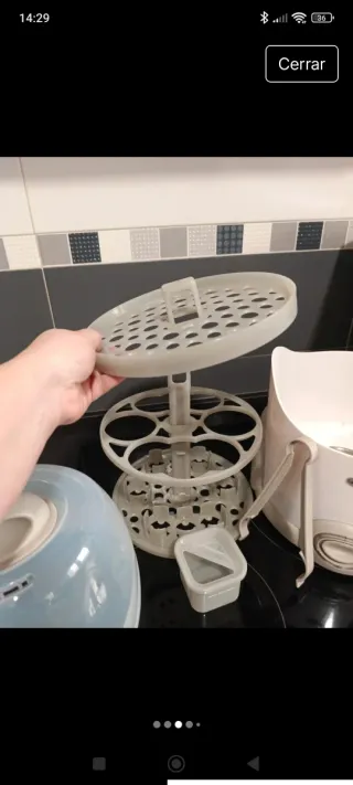 Esterilizador Jané 6 biberones